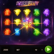 MoonWin - Starburst Slot Game - NetEnt